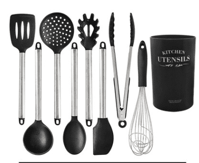 Modern and Simple Silicone Kitchen Utensil and Appliance Set